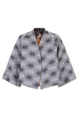 wendbare kurze Jacke im Bolero Stil mit Raglan Arm in Motiv Azalea der Art Edition Alt-Text bearbeiten